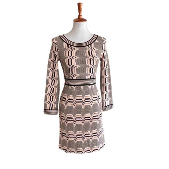 Missoni Chevron Knit Dress – Fall 2017 – 3/4 Sleeve – IT 38 - Picture 3 of 8